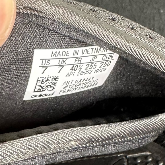 Adidas - Pharrell x Chancletas Human Race Black Future - M7W8.5 - Picture 11 of 11